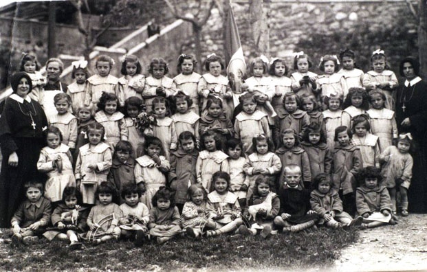 Bambini a Borno - anni 40